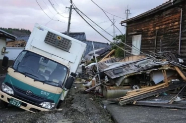 Korban Tewas Gempa di Jepang Capai 100 Orang, 211 Belum Ditemukan