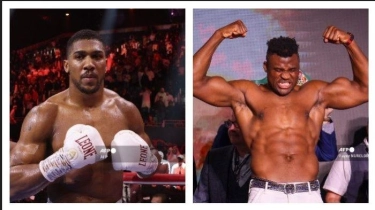 Bocoran Jadwal Tinju Dunia: Anthony Joshua Tantang Eks UFC Francis Ngannou di Arab Saudi