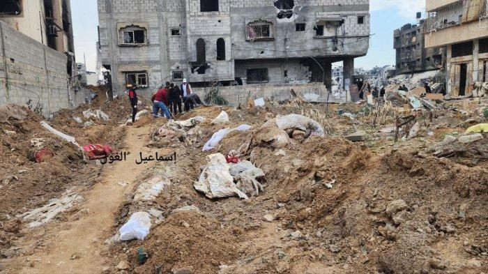 Lagi, Israel Curi 150 Jenazah Palestina setelah Gali 1.100 Makam di Al Tuffah