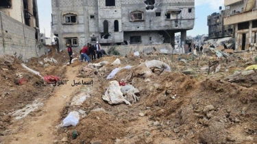 Lagi, Israel Curi 150 Jenazah Palestina setelah Gali 1.100 Makam di Al Tuffah