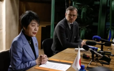Menlu Jepang Untuk Pertama Kalinya Kunjungi Ukraina di Tahun 2024, Janjikan Bawa Dana Bantuan