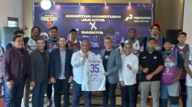 Klub Basket Amartha Hangtuah Gandeng Sponsor Anyar Jelang Tampil di IBL 2024