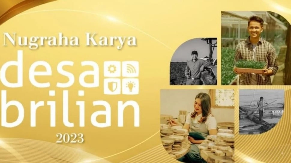 15 Desa BRILiaN Terbaik dalam Nugraha Karya Desa BRIliaN 2023