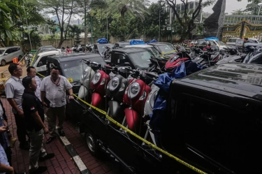 Dua Tersangka Sindikat Curanmor di Markas TNI Sidoarjo Ternyata Dulunya Penyewa Trailer dan Penjual Tanaman Hias