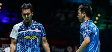 Satu Lagi Wakil Indonesia Tumbang di Malaysia Open 2024, Giliran The Daddies Mundur Akibat Cedera Ahsan