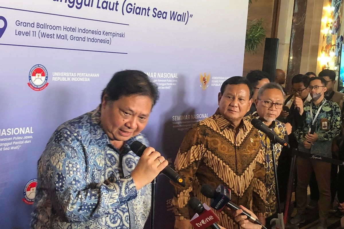 Kala Prabowo Terlibat Pembahasan Proyek ''Giant Sea Wall''...