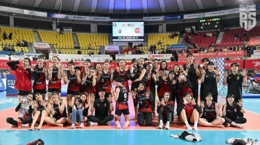 Live Skor Hasil Red Sparks vs AI Peppers Liga Voli Korea, Momentum Megawati Cs Masuk Zona Play-off