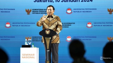 Tak Ingin Kawasan Pantura Jawa Tenggelam, Prabowo Sebut Giant Sea Wall Harus Dikebut