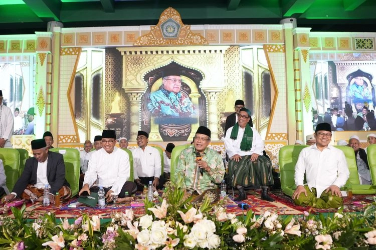 Ajak Santri Bijak Memilih Pemimpin, Said Aqil: Anies dan Muhaimin Jadi Contoh Pemimpin Berilmu