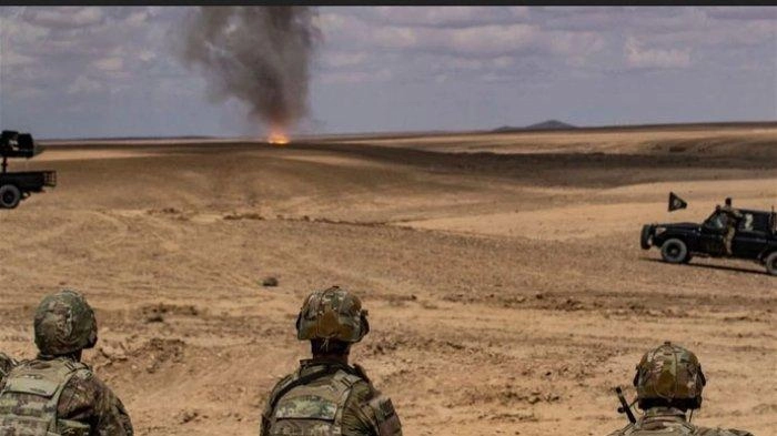 Pertahanan Udara Jebol, Pangkalan Militer AS di Suriah Hancur Diguncang Gelombang Ledakan Besar