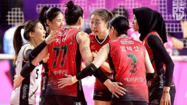 Hasil Voli Korea: Red Sparks Dihajar Hyundai Hillstate 3-0, Misi ke 4 Besar Ambyar