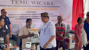 Airlangga Balas Permintaan Ganjar Tak Politisasi Bansos: Ini Bukan Ujug-ujug!