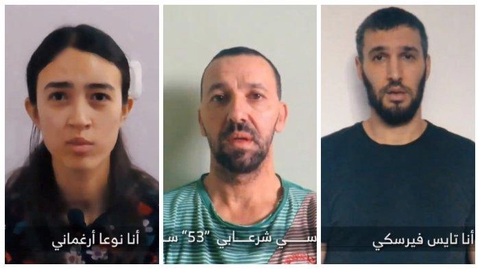 100 Hari Perang, 3 Sandera Israel Muncul di Video Hamas: Hentikan Kegilaan Ini