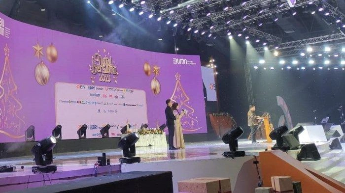 Erick Thohir di Acara Natal BUMN: Kami Titipkan ke Pak Prabowo Jaga Toleransi Umat Beragama ke Depan