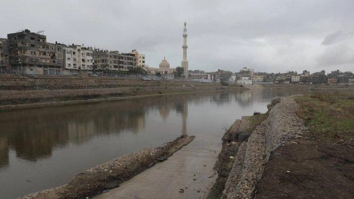 Gaza Diguyur Hujan Lebat, Warga Khawatir Waduk Sheikh Radwan Berisiko Meluap dan Sebabkan Banjir