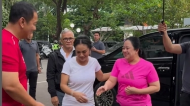 Olahraga Bareng Krisdayanti, Puan Maharani Tak Kalah Kece Pakai Kaus Adidas Harga Segini