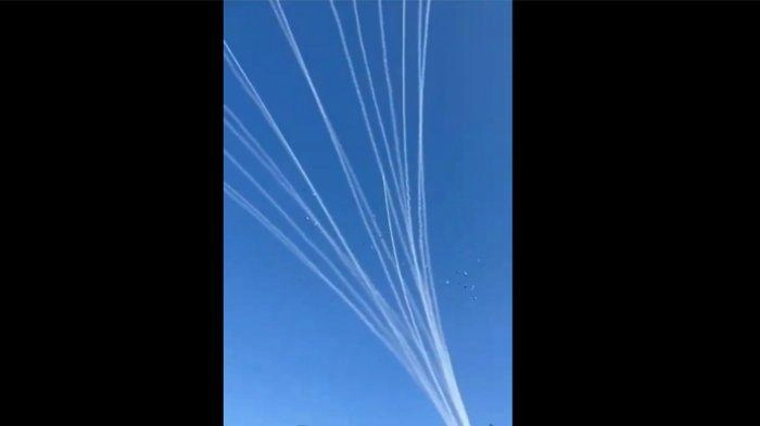 Jawab Koar-koar Tentara Israel, Hamas Hujani Netivot-Givolim dengan Puluhan Roket dari Gaza Utara