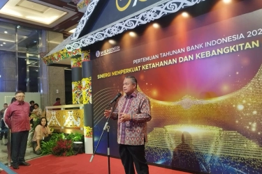 Rapat Perdana 2024, BI Pertahankan Suku Bunga Acuan 6 Persen