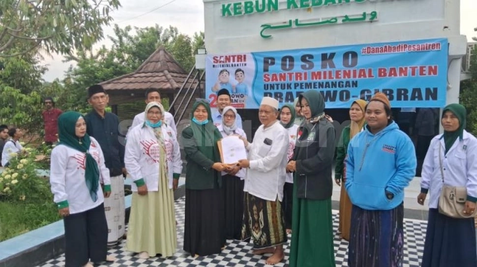 Caleg dan Belasan Kader PKB Banten Membelot Dukung Prabowo-Gibran