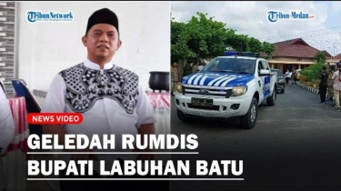 KPK Geledah Rumah Dinas dan Kediaman Pribadi Bupati Labuhanbatu Erik Ritonga