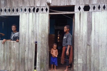 Asa dari Kampung Rufei Papua, Kehidupan Layak Siapapun Presidennya...