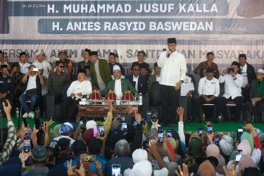 Kunjungi Ponpes DDI Mangkoso di Sulsel, Anies Baswedan Didoakan Jadi Presiden