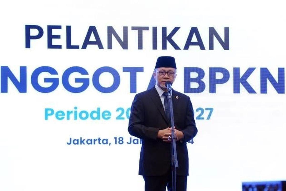 Lantik 23 Anggota BPKN, Mendag Zulhas: Semoga Bawa Perbaikan untuk Perlindungan Konsumen