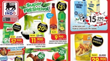 Belanja Murah di Superindo, Banyak Produk Diskon Hingga 50%