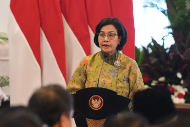 Sri Mulyani Hadir di Istana di Tengah Isu Mundur dari Kabinet