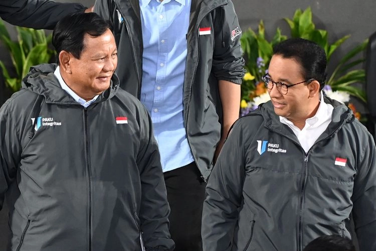 Survei Poltracking: Anies-Muhaimin dan Prabowo-Gibran Berpotensi ''Head to Head'' jika Pilpres 2 Putaran