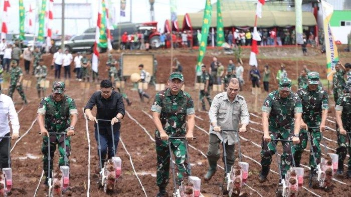 KSAD Serukan Jajarannya Ubah Lahan Tidur Jadi Lahan Produktif