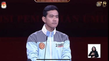 Gibran Pakai Jaket Naruto di Debat Cawapres, Lengkap dengan Lambang Klan Uzumaki