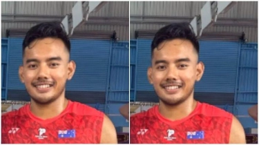 Cabut dari Pelatnas PBSI, Pramudya Kusumawardana Tampil Memakai Baju Berlogo Bendera Australia