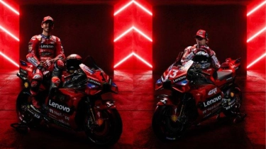 Livery Motor Ducati di MotoGP 2024 - Kuda Besi Pecco Bagnaia & Enea Bastianini Lebih Merah Menyala