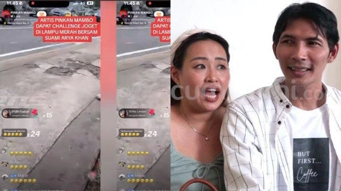 Pinkan Mambo Ngamen di Jalanan, Aksi Arya Khan Meminta Istrinya Sembari Menangis Tuai Sorotan