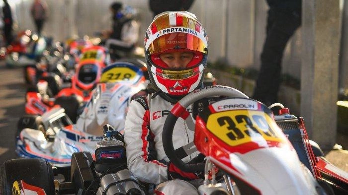 Qarrar Firhand Masuk 10 Besar WSK Championship Cup Round 1 Lonato Italia