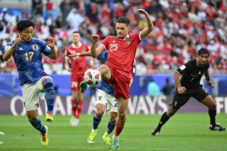 HT Timnas Indonesia Vs Jepang 0-1: Samurai Biru Cetak Gol Penalti, Garuda Tertinggal