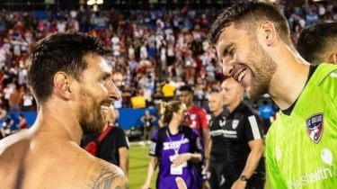 Reaksi Calon Kiper Timnas Indonesia usai Bikin Lionel Messi Frustasi