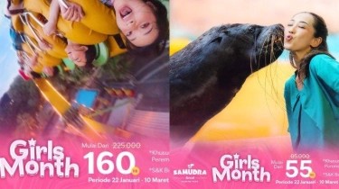 Promo Girls Month Ancol, Tiket Diobral Jadi Rp 160.000 Berlaku hingga 10 Maret, Ini Syarat Klaimnya