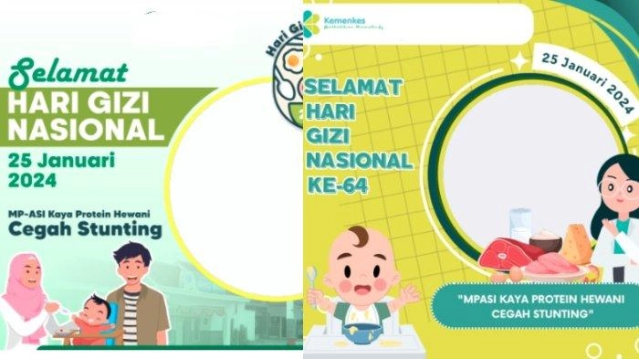 50 Link Twibbon Hari Gizi Nasional 2024, Beserta Cara Membuatnya