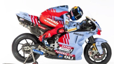 Gresini Racing Pasang Logo MS Glow For Men di Livery Motor Balap MotoGP dan Racing Suit