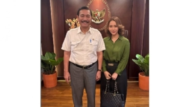 Bahas Pajak Hiburan, Inul Tenteng Tas Branded Puluhan Juta saat Bertemu Luhut Binsar Pandjaitan