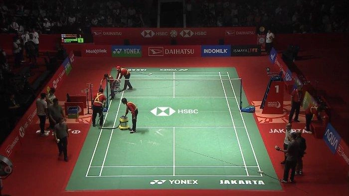 Istora Senayan Kebakaran saat Semifinal Indonesia Masters 2024, Laga Ganda Putri Ditunda