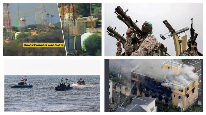 Populer Internasional: Hizbullah Hantam Kubah Mata-mata Israel - Operasi di Maghazi Tewaskan 20 IDF