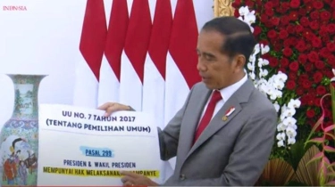 UU Nomor 7 Tahun 2017 Sebut Presiden Boleh Berkampanye, Ini Bunyi Pasalnya