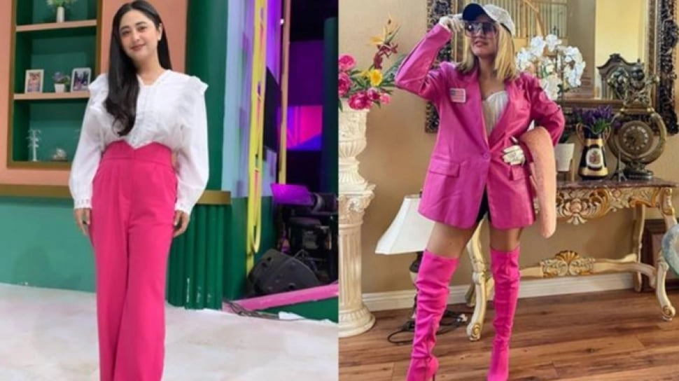 7 Adu Gaya OOTD Dewi Perssik vs Indah Sari, Lagi Berserteru Gegara Isu Perselingkuhan Rully