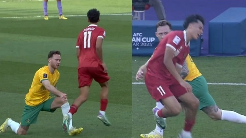 Aksi Cerdik Rafael Struick, Nyaris Diajak Ribut Pemain Australia yang  Tersulut Emosi