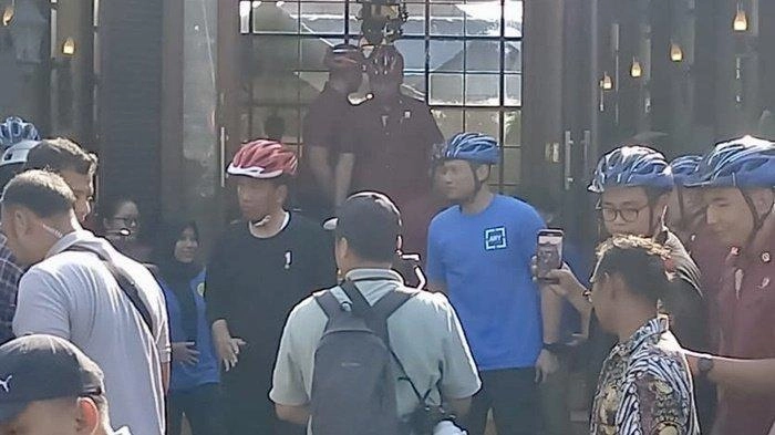 Keakraban Presiden Jokowi dan AHY di Yogyakarta, Bersepeda Santai hingga Santap Pagi