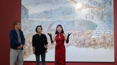 Zhang Linhai Pamerkan Karya Baru yang Terinspirasi Mitologi Nordik Twilight of The Gods