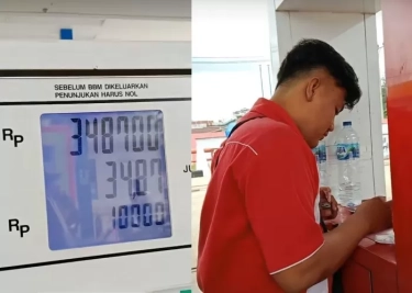 Viral Konsumen SPBU Protes Karena Tak Terima Harga Tak Sesuai Meteran Mesin, Tuai Pro Kontra